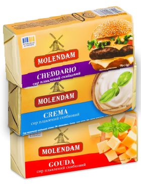 Сир плавлений Molendam брикет