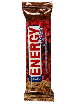 Батончик Power&Energy Мюслі Вишня-Журавл