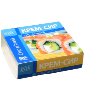 Сир м'який Ever Крем-сир 60%