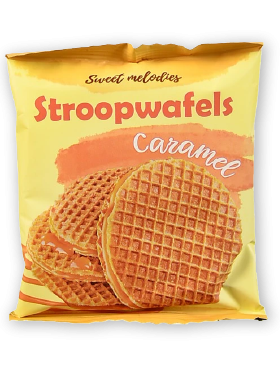 Вафлі Sweet Melodies Stroopwafels З карам
