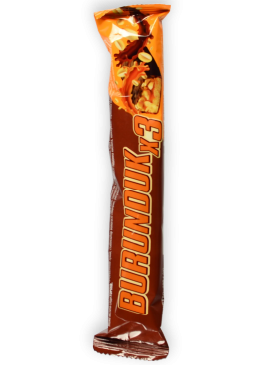 Батончик Burunduk Арахіс-Нуга-Карамель