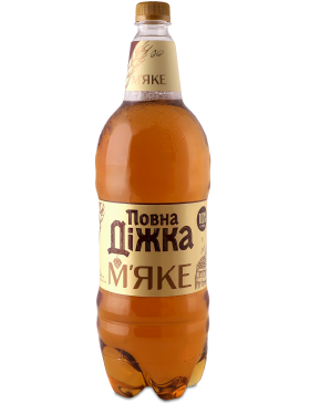 Пиво Повна Діжка М'яке Світле Пастериз 4,2% Пет