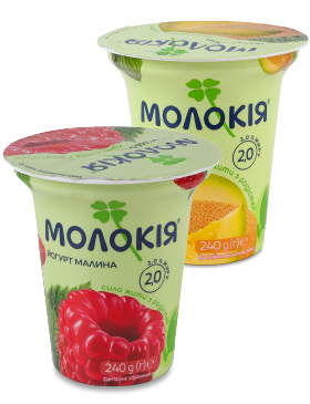 Йогурт Молокія 2% стакан