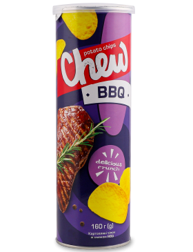 Чіпси Chew! BBQ