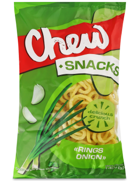 Снеки Chew! Цибульні кільця