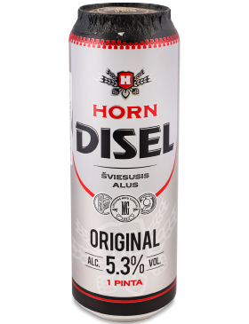 Пиво Horn Disel Original Світле Фільтров 5,3%