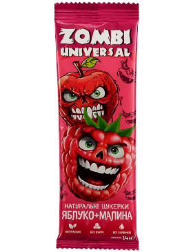 Цукерки Sweet Melodies Zombi Яблук-Малина
