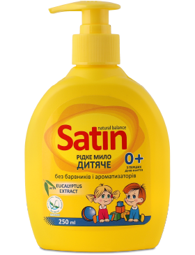 Гель-мило Satin д/дітей Natural Balance