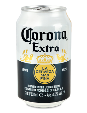 Пиво Корона Extra світле 4,5% ж/б