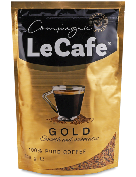 Кава розчинна LeCafe Gold д/п