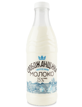 Молоко Галичина 2,5% пет