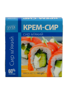 Сир м'який Ever Крем-сир 60%