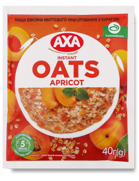 Каша швидкого приготування Аха Вівсяна з Курагою