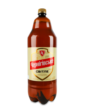 Пиво Чернігівське світле пастеризоване 4,6% пет