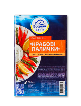 Крабові палички Водний Світ охолоджені в/у