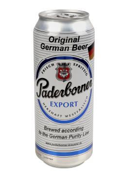 Пиво Paderborner Export світле 5,5% ж/б