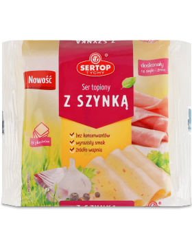 Сир плавлений Sertop З шинкою слайс