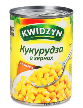 Кукурудза Kwidzyn солодка консервована
