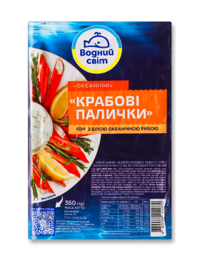 Крабові палички Водний Світ охолоджені в/у
