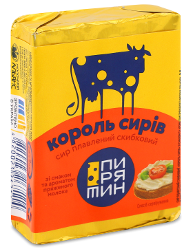 Сир плавлений Пирятин Король сирів 38%