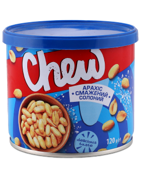 Арахіс Chew! Смажений солоний ж/б