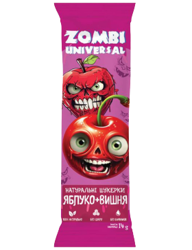 Цукерки Sweet Melodies Zombi Яблуко-Вишня