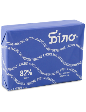 Масло Білоцерківське Екстра 82% екол