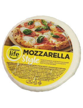 Продукт Cheese Life Моцарела стайл  вагов