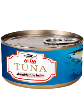 Тунець ALBA FOOD Салатний у в/с ж/б