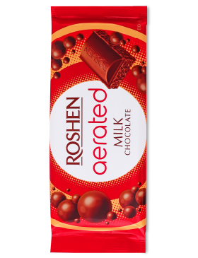 Шоколад Рошен Молочний пористий