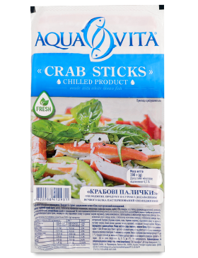 Крабові палички Аква Віта охолоджені