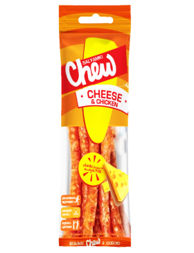 Ковбаски Chew! Салямки З сиром Чедер с/к