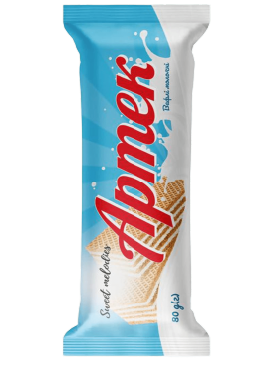 Вафлі Sweet Melodies Артек З мол начинкою