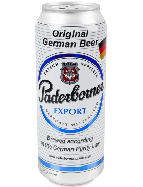 Пиво Paderborner Expor tСвітле 5,5% Ж/Б