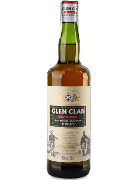 Віскі Glen Clan Blended Scotch 40%