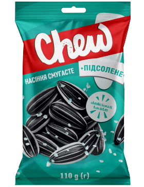 Насіння соняшника Chew! смажене підсолен