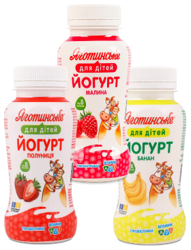 Йогурт Яготинський д/дітей 1,5%