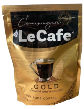 Кава розчинна LeCafe Gold д/п