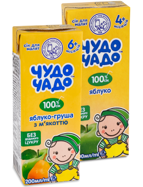 Сік Чудо Чадо Зелені Яблука