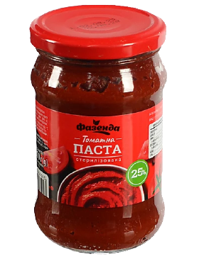 Томатна паста Фазенда 25%
