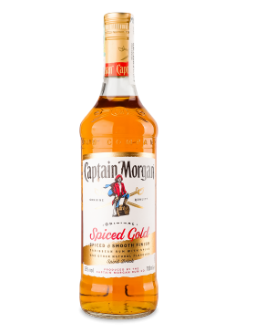 Напій алкогольний Капітан Морган Spiced Gold на основі Карибського рому