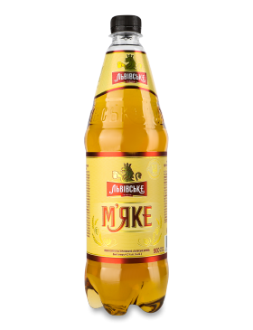 Пиво Львівське М'яке 4,2% пет