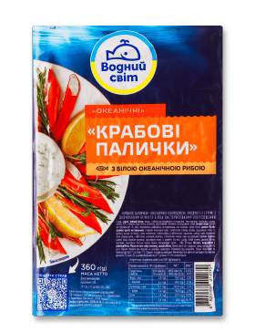 Крабові палички Водний Світ охолоджені