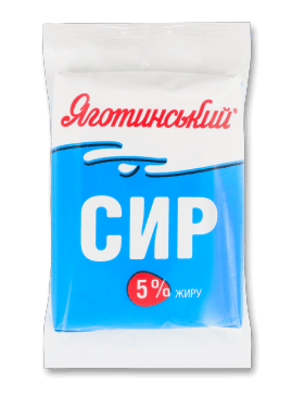 Сир кисломолочний Яготинський МЗ 5%