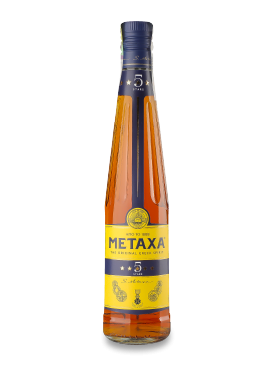 Напій алкогольний Metaxa 5р 38%