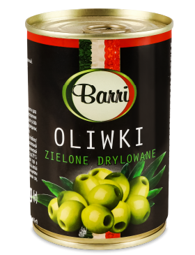 Оливки Barri Зелені Без кісточки 300мл