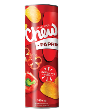 Чіпси Chew! Паприка