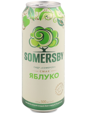 Сидр Сомерсбі Солодкий 4,7% Ж/б