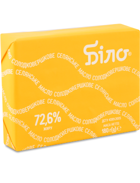 Масло Білоцерківське Селянське 72,6%