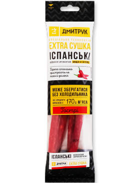 Ковбаски Дмитрук Іспанські З м'яса птиці